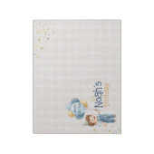 Personalized Placemat Boy Birthday Party  ノートパッド (回転)