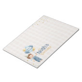 Personalized Placemat Boy Birthday Party  ノートパッド (アングル)