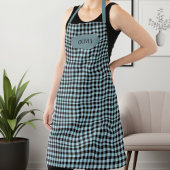 Personalized Plaid Work Apron | Custom Unisex Gift エプロン