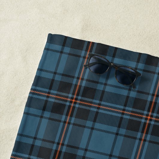 Personalized Plaids Beach Retirement Gifts for Dad ビーチタオル (インサイチュ)