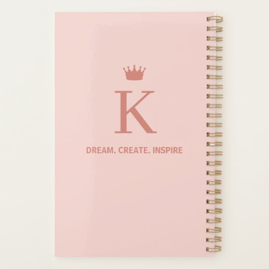 Personalized Planner, Daily Planner プランナー手帳 (裏面)