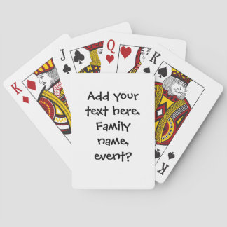 Personalized Playing Cards | Custom Deck |  トランプ