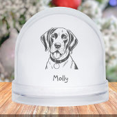 Personalized Pointer Dog Christmas