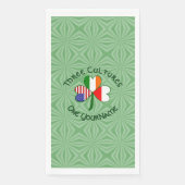 Personalized Poland Ireland USA Shamrock (正面)