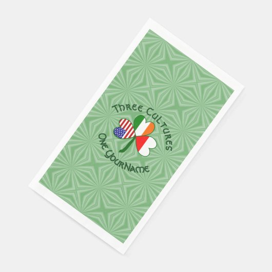 Personalized Poland Ireland USA Shamrock (コーナー)