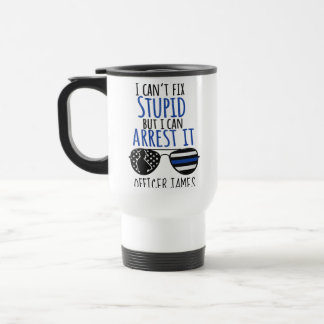 Personalized Police Officer Mug, Police officer  トラベルマグ