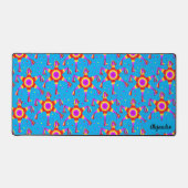 Personalized Posada Navideña Blue Piñata Custom  デスクマット (正面)