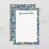 Personalized Postal Worker Note Cards サンキューカード (正面/裏面)