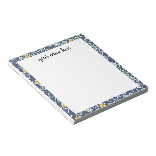 Personalized Postal Worker Notepad ノートパッド (アングル)
