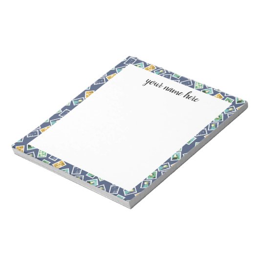 Personalized Postal Worker Notepad ノートパッド (回転)
