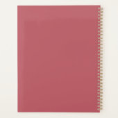 Personalized PRAY SLAY CROCHET Projects プランナー手帳 (裏面)