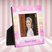 Personalized Princess Photo tabletop Plaque フォトプラーク