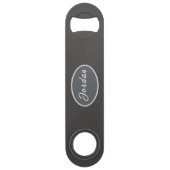 Personalized pro speed bottle opener elegant  スピード栓抜き (正面)
