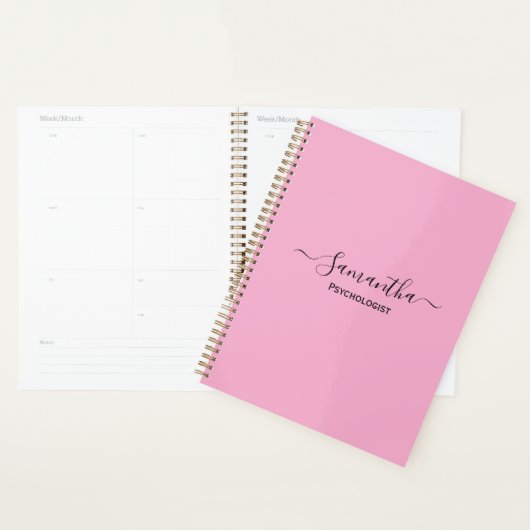 Personalized Professional Planner for Specialist  プランナー手帳 (ディスプレー)