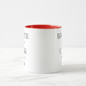 Personalized Promoted to Uncle  マグカップ (中央)