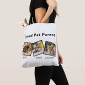 Personalized Proud Pet Parent Tote Bag トートバッグ (クローズアップ)