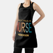 Personalized Public health nurse RN gifts エプロン (インサイチュ)