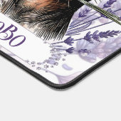 Personalized Pup – Min Pin デスクマット (コーナー)