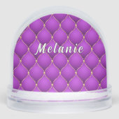 Personalized Purple and Gold Custom Name (正面)