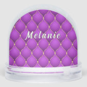 Personalized Purple and Gold Custom Name (裏面)