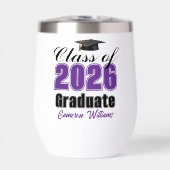 Personalized Purple Class of 2026 Graduation (正面)