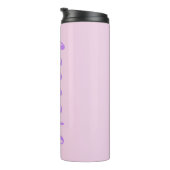 Personalized Purple Tumbler Gift for Bridesmaids タンブラー (回転右)