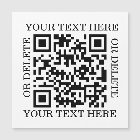Personalized QR Code To Scan (正面)