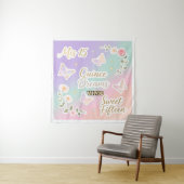 Personalized Quinceañera Photo Backdrop タペストリー (インサイチュ)