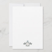 Personalized Race Car Birthday Invitation 招待状 (裏面)