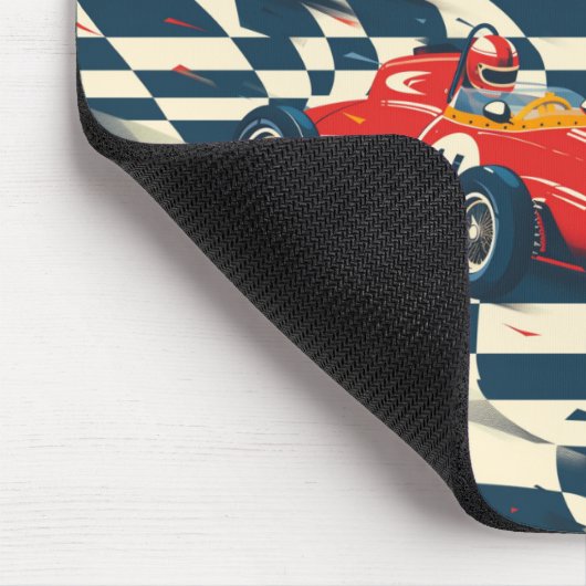 Personalized Race Car Mouse Pad Mousepad  マウスパッド (コーナー)