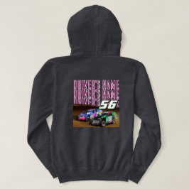 Personalized Race Car Name Number パーカ
