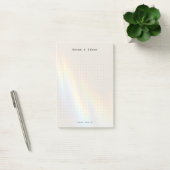 Personalized rainbow light aesthetic dot Grid  ポストイット (オフィス)