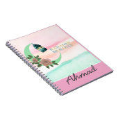 Personalized Ramadan Clipboard Organizer ノートブック (右側)