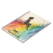 PERSONALIZED Rap Hip Hop Songwriting Journal ノートブック (左側)