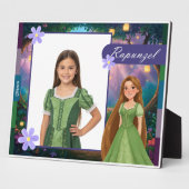 Personalized Rapunzel Tabletop Photo フォトプラーク (側面)