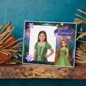 Personalized Rapunzel Tabletop Photo フォトプラーク (側面)