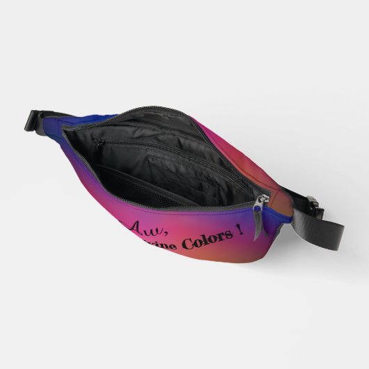 Personalized Raspberry Plum ファニーパック (見開き)