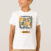 Personalized Ready For First Grade T-Shirt Tシャツ (正面)