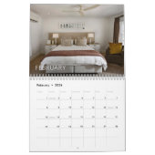 Personalized Realtor カレンダー (2月 2026)