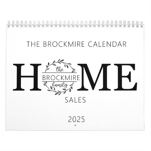 Personalized Realtor カレンダー (カバー)