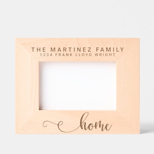 Personalized Realtor Closing Gift For Client レーザー彫刻フレーム (正面)