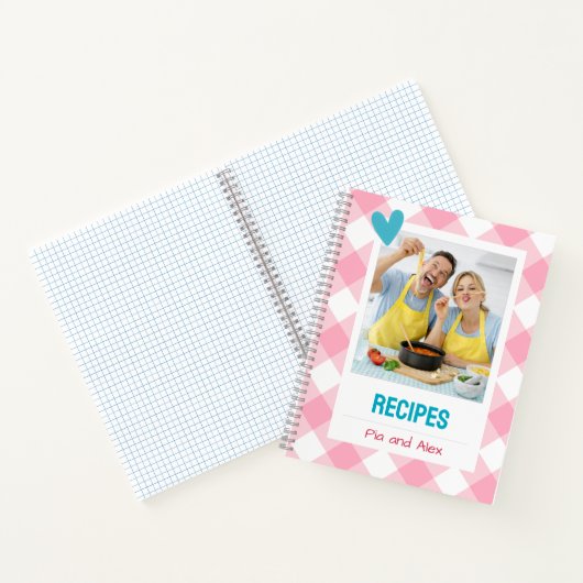 Personalized Recipe Notebook ノートブック (内部)