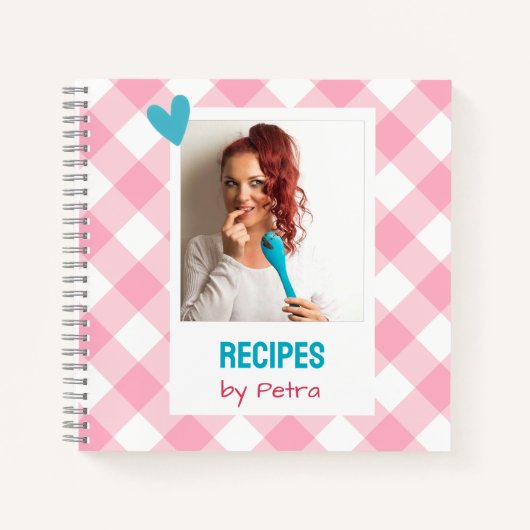 Personalized Recipe Notebook ノートブック (正面)