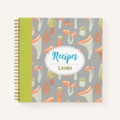 Personalized Recipe Notebook ノートブック (正面)
