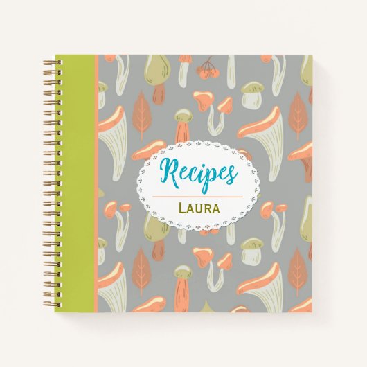 Personalized Recipe Notebook ノートブック (正面)