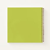 Personalized Recipe Notebook ノートブック (裏面)