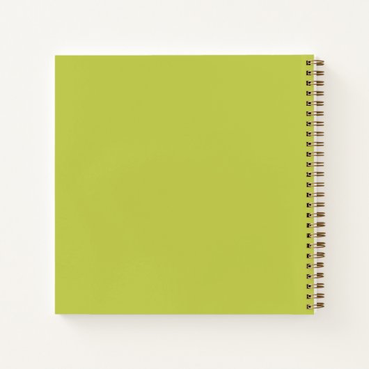 Personalized Recipe Notebook ノートブック (裏面)