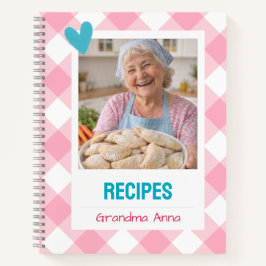 Personalized Recipe Notebook ノートブック
