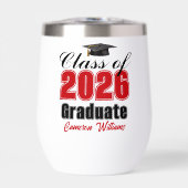Personalized Red Class of 2026 Graduation (正面)
