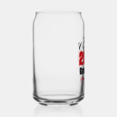 Personalized Red Class of 2026 Graduation ガラス缶 (右)
